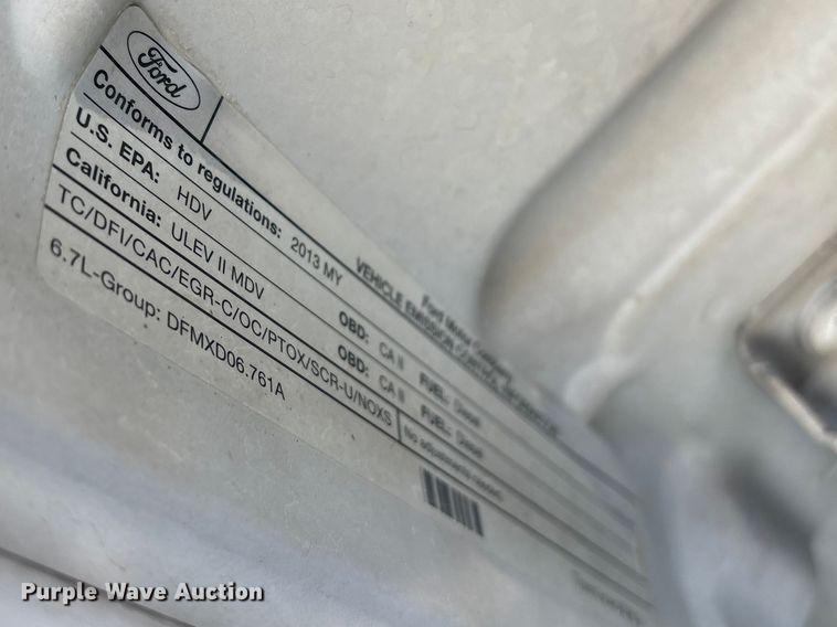 image for item FG2806 2013 Ford F250 Super Duty Ext. Cab pickup truck