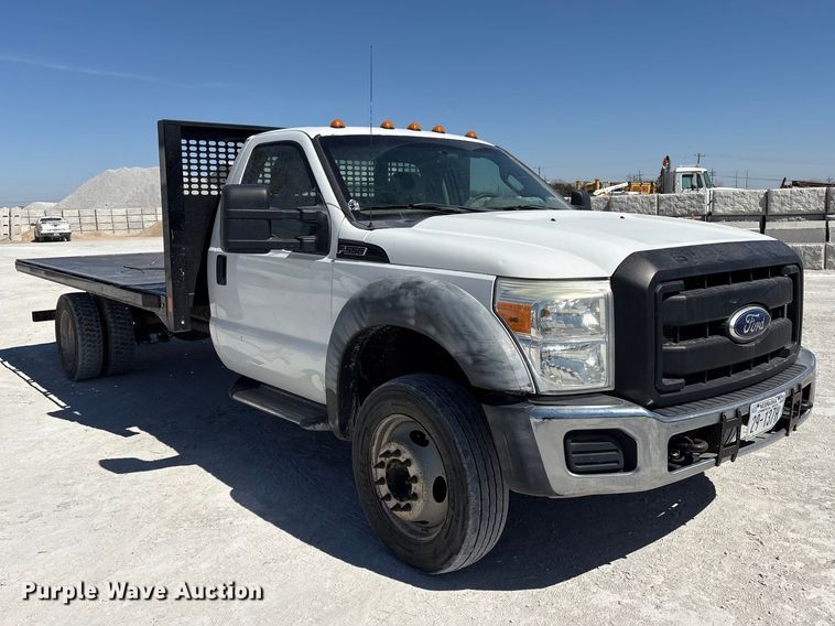 image for item FG2807 2011 Ford F550 flatbed truck