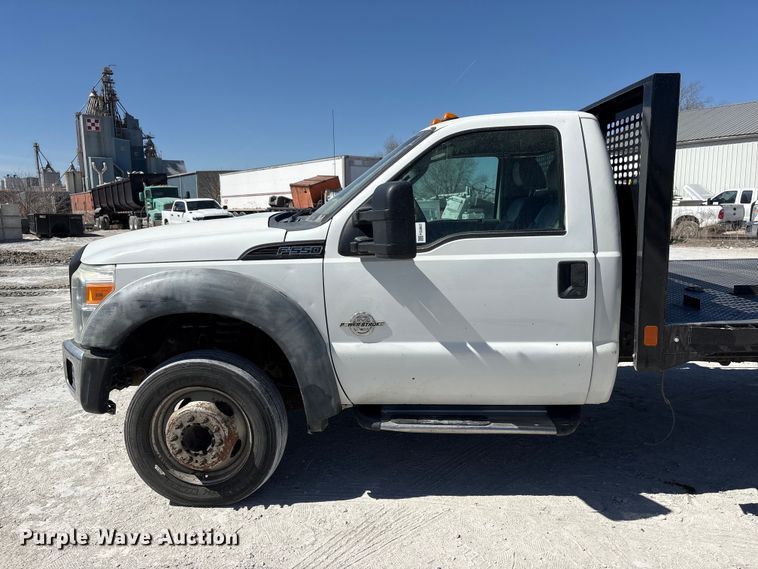 image for item FG2807 2011 Ford F550 flatbed truck