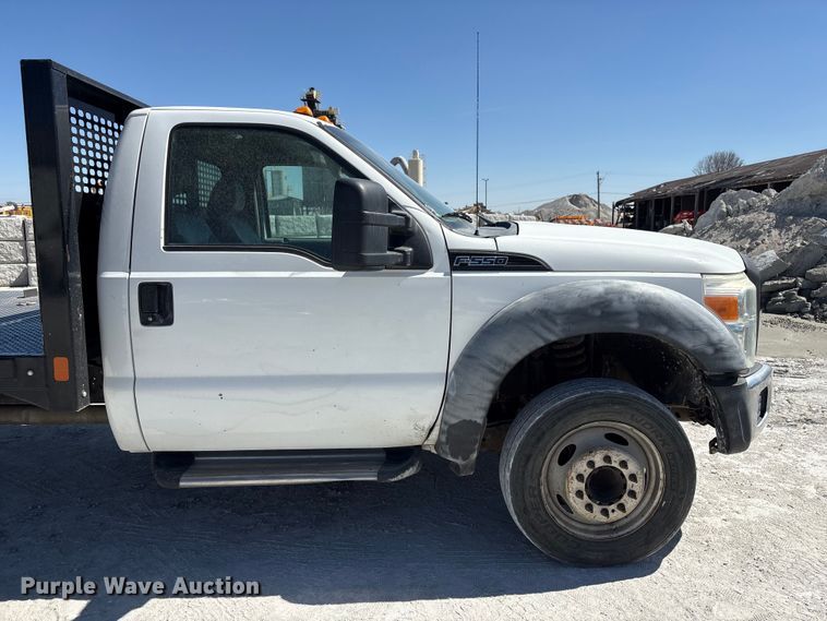 image for item FG2807 2011 Ford F550 flatbed truck