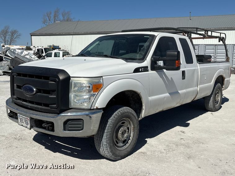 image for item FG2809 2012 Ford F250 Super Duty Ext. Cab pickup truck