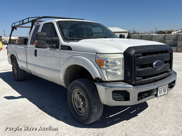 image for item FG2809 2012 Ford F250 Super Duty Ext. Cab pickup truck