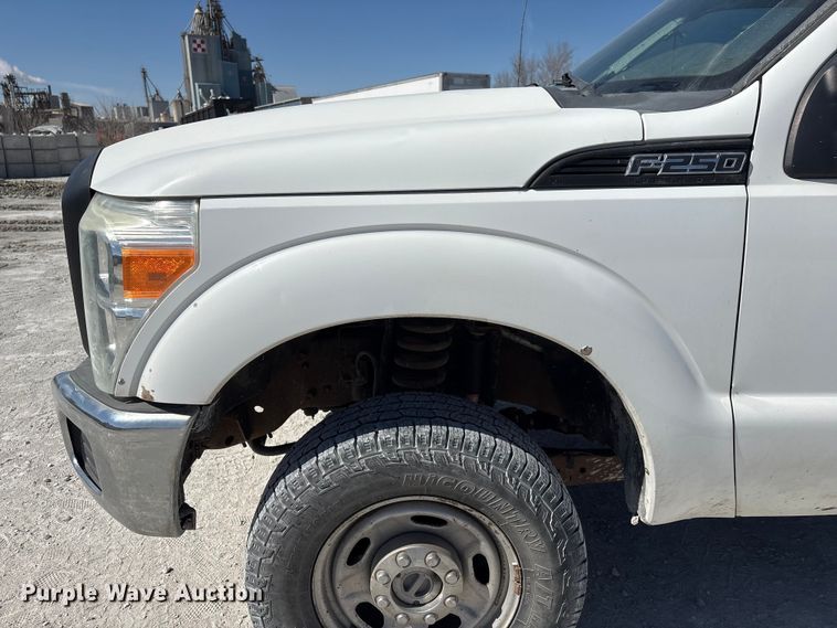image for item FG2809 2012 Ford F250 Super Duty Ext. Cab pickup truck