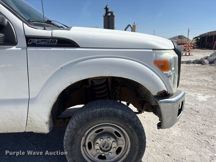 image for item FG2809 2012 Ford F250 Super Duty Ext. Cab pickup truck