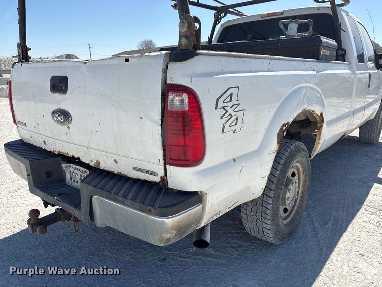image for item FG2809 2012 Ford F250 Super Duty Ext. Cab pickup truck