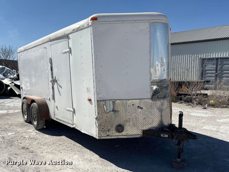 image for item FG2812 2010 Forest River enclosed cargo trailer