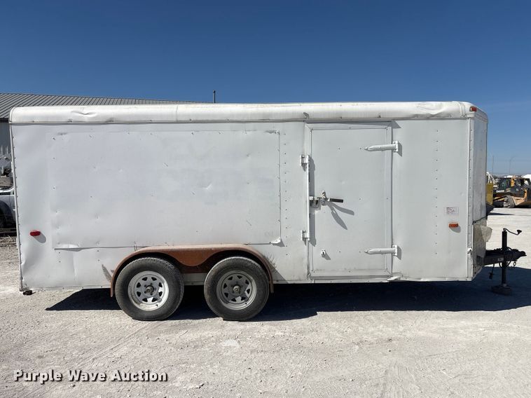 image for item FG2812 2010 Forest River enclosed cargo trailer