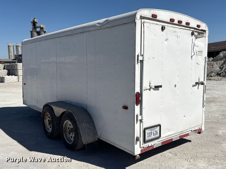 image for item FG2812 2010 Forest River enclosed cargo trailer