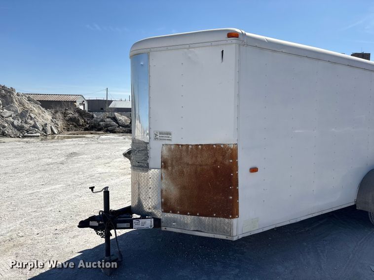 image for item FG2812 2010 Forest River enclosed cargo trailer
