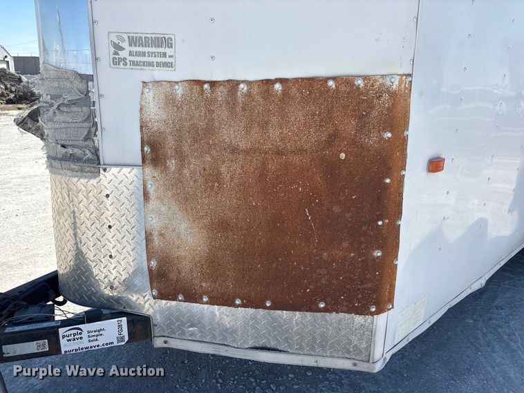 image for item FG2812 2010 Forest River enclosed cargo trailer