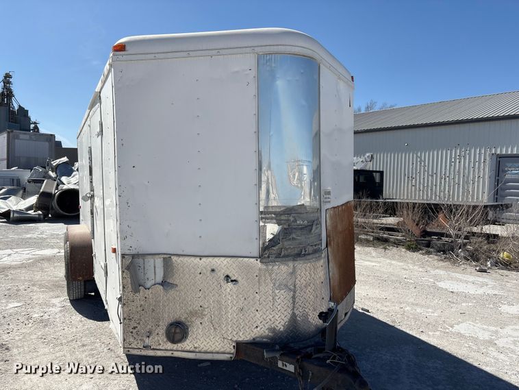 image for item FG2812 2010 Forest River enclosed cargo trailer