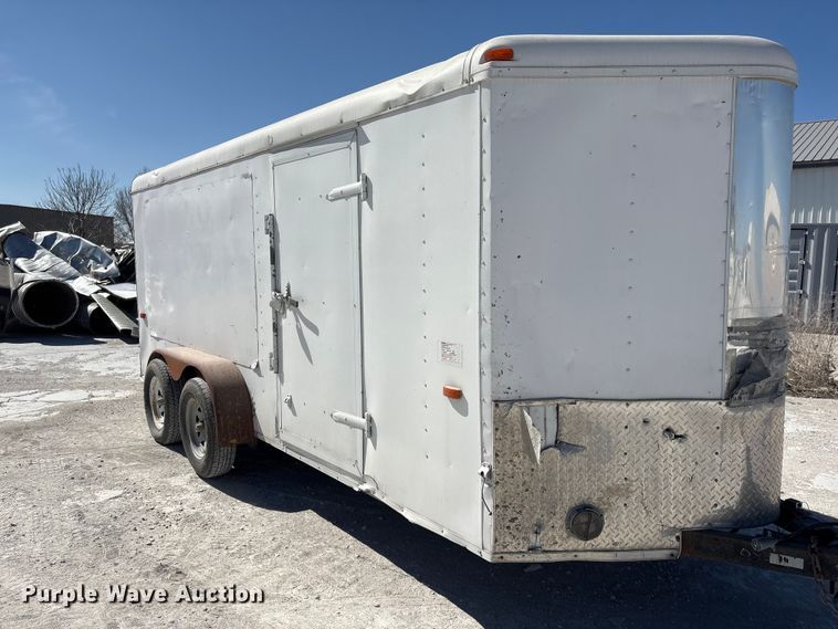 image for item FG2812 2010 Forest River enclosed cargo trailer