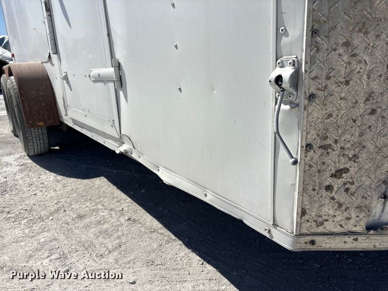 image for item FG2812 2010 Forest River enclosed cargo trailer