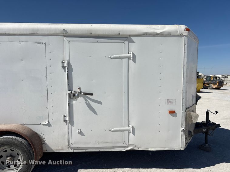 image for item FG2812 2010 Forest River enclosed cargo trailer
