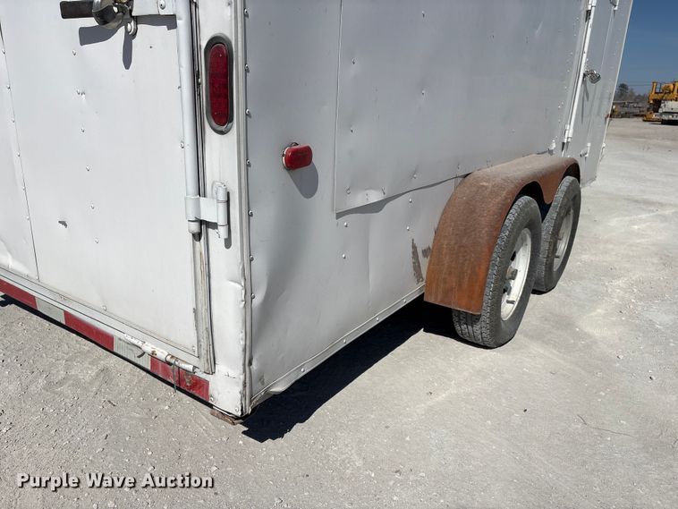 image for item FG2812 2010 Forest River enclosed cargo trailer