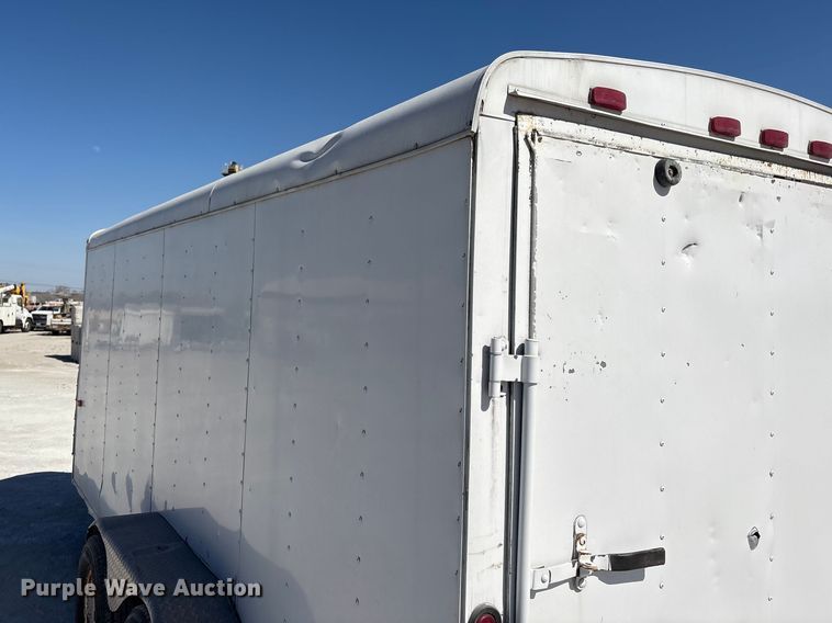 image for item FG2812 2010 Forest River enclosed cargo trailer