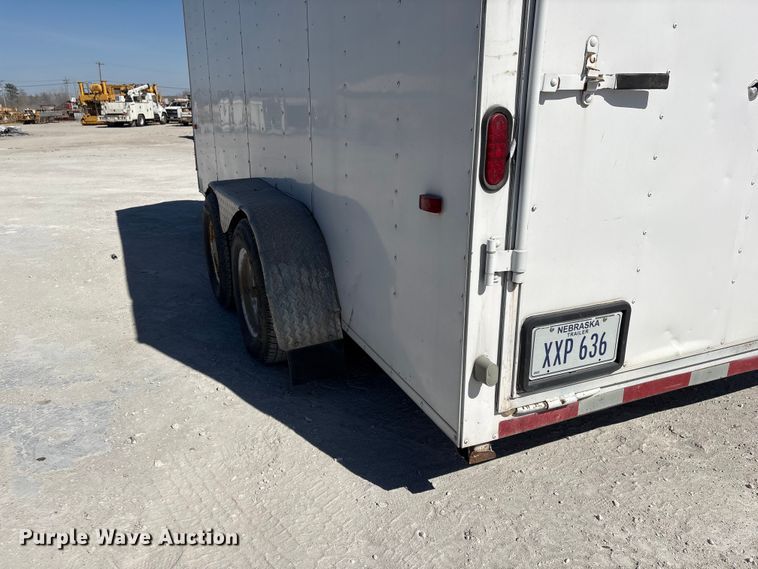 image for item FG2812 2010 Forest River enclosed cargo trailer