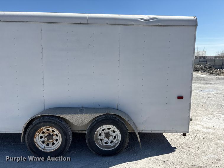image for item FG2812 2010 Forest River enclosed cargo trailer