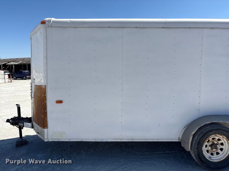 image for item FG2812 2010 Forest River enclosed cargo trailer