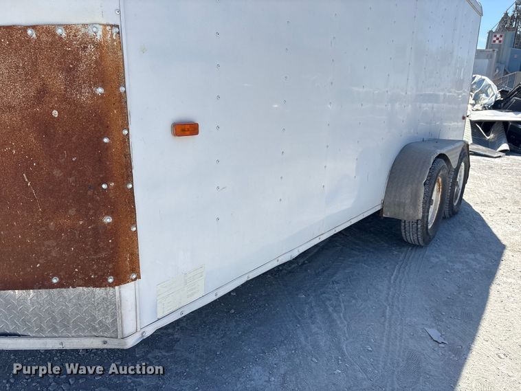 image for item FG2812 2010 Forest River enclosed cargo trailer
