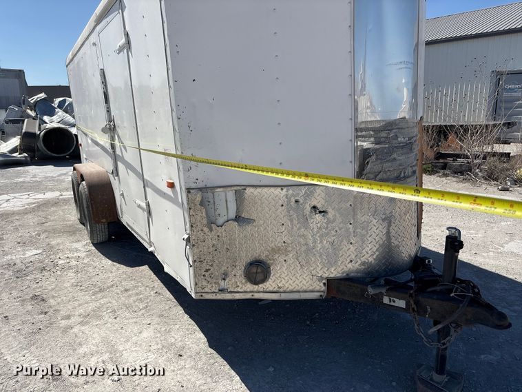 image for item FG2812 2010 Forest River enclosed cargo trailer