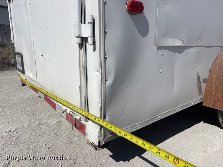 image for item FG2812 2010 Forest River enclosed cargo trailer