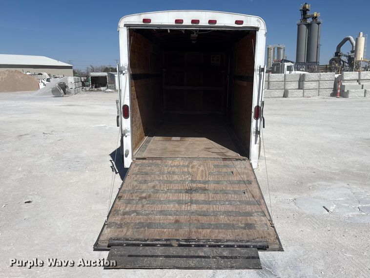 image for item FG2812 2010 Forest River enclosed cargo trailer