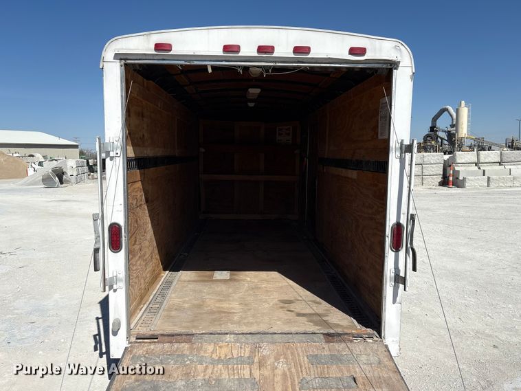 image for item FG2812 2010 Forest River enclosed cargo trailer