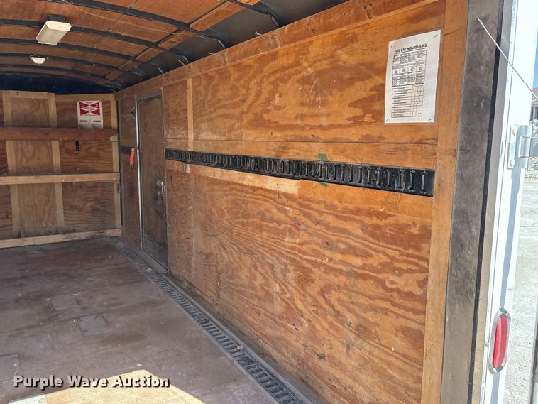 image for item FG2812 2010 Forest River enclosed cargo trailer