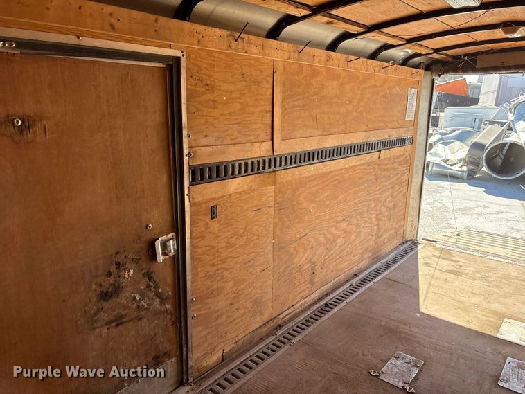 image for item FG2812 2010 Forest River enclosed cargo trailer