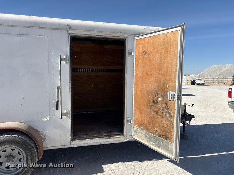 image for item FG2812 2010 Forest River enclosed cargo trailer