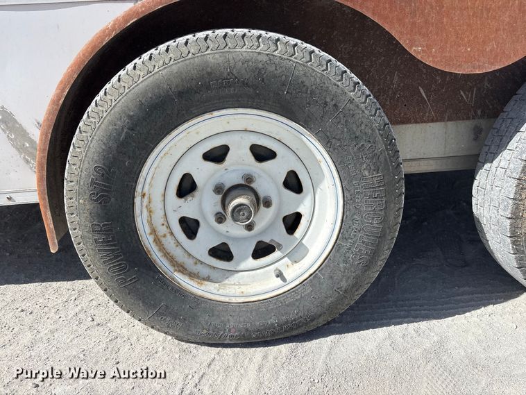 image for item FG2812 2010 Forest River enclosed cargo trailer