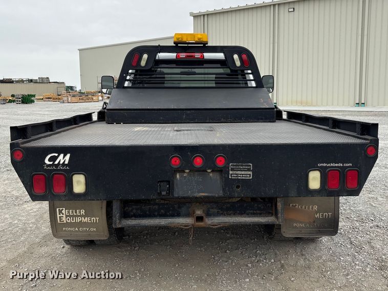 image for item FG2821 2012 RAM 3500 flatbed pickup truck