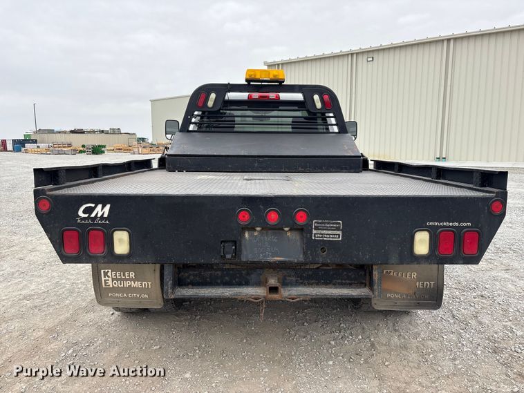 image for item FG2821 2012 RAM 3500 flatbed pickup truck