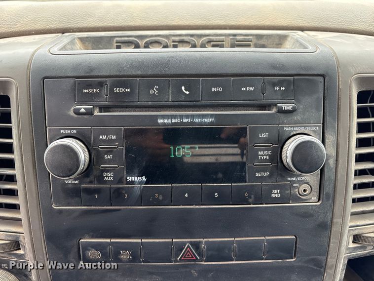 image for item FG2821 2012 RAM 3500 flatbed pickup truck