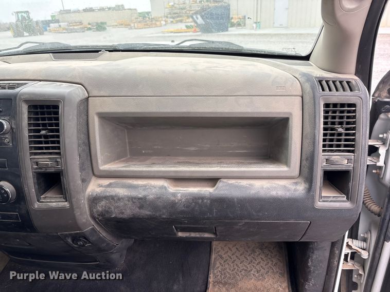 image for item FG2821 2012 RAM 3500 flatbed pickup truck