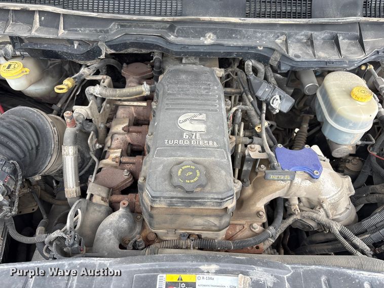 image for item FG2821 2012 RAM 3500 flatbed pickup truck