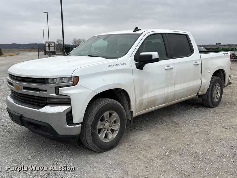 image for item FG2822 2021 Chevrolet Silverado 1500 Crew Cab pickup truck