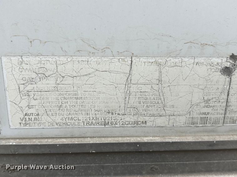 image for item FG2827 2014 Carry-On enclosed cargo trailer