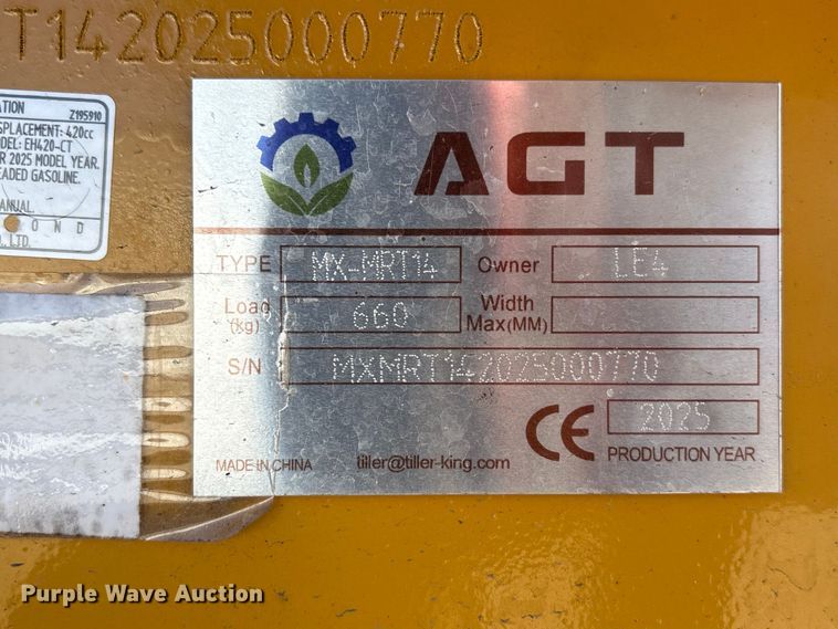 image for item FG2922 2025 AGT MX-MRT14 compact utility loader