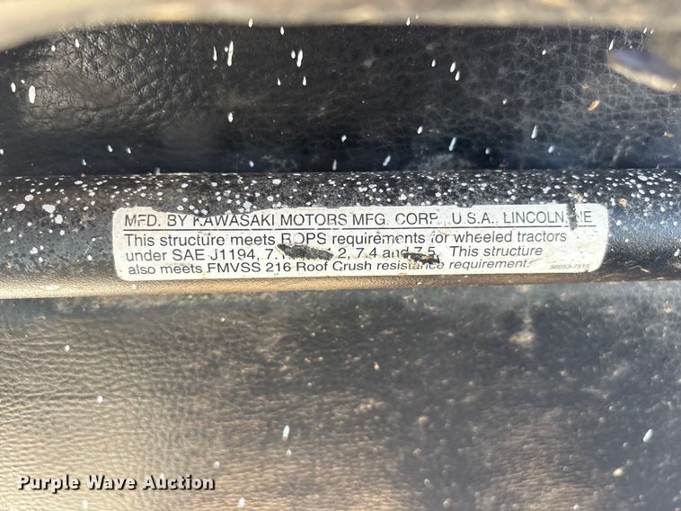 image for item FG2936 2012 Kawasaki MULE 4010 utility vehicle