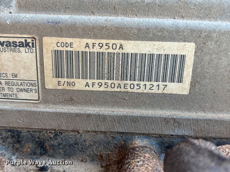 image for item FG2936 2012 Kawasaki MULE 4010 utility vehicle