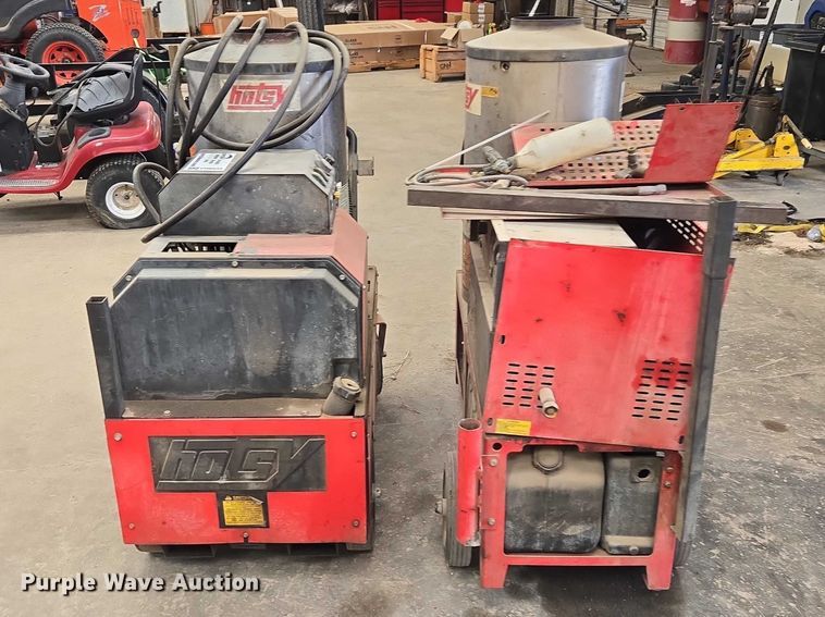 image for item FH6625 (2) Hotsy hot pressure washers