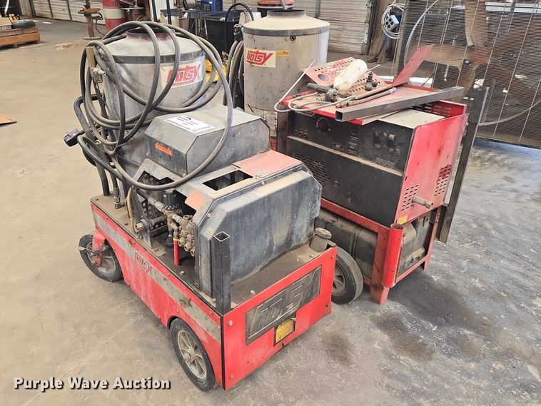 image for item FH6625 (2) Hotsy hot pressure washers