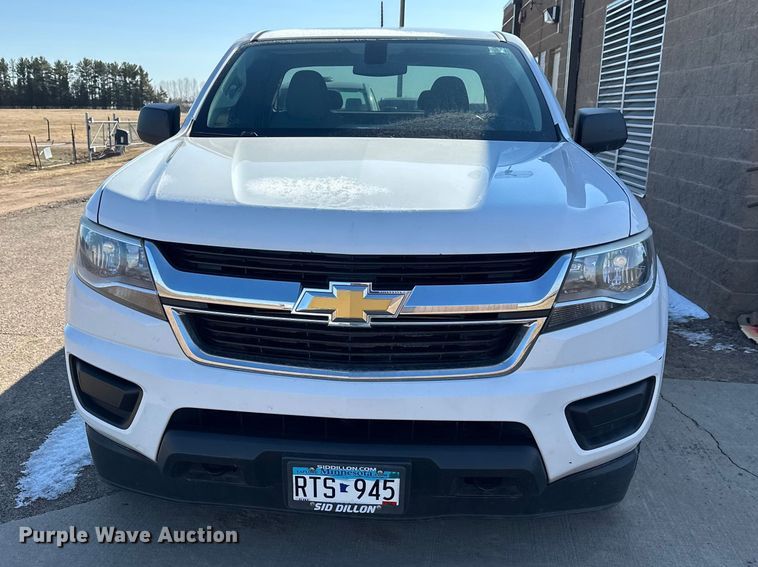 image for item FK0037 2016 Chevrolet Colorado Ext. Cab pickup truck