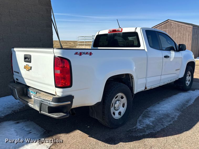 image for item FK0037 2016 Chevrolet Colorado Ext. Cab pickup truck