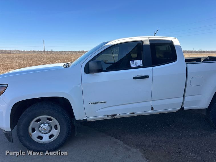 image for item FK0037 2016 Chevrolet Colorado Ext. Cab pickup truck