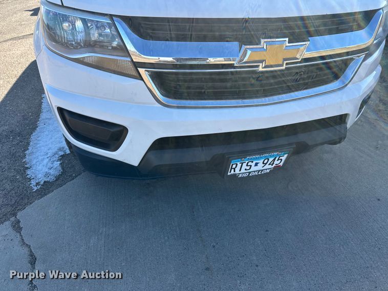 image for item FK0037 2016 Chevrolet Colorado Ext. Cab pickup truck