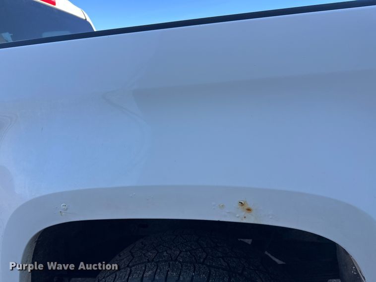 image for item FK0037 2016 Chevrolet Colorado Ext. Cab pickup truck