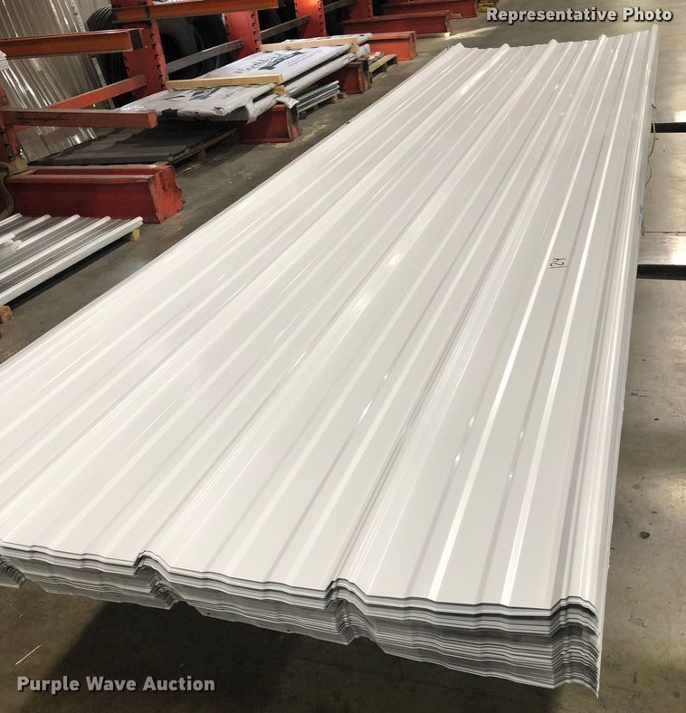 image for item NB9561 (200) sheets of metal siding/roofing